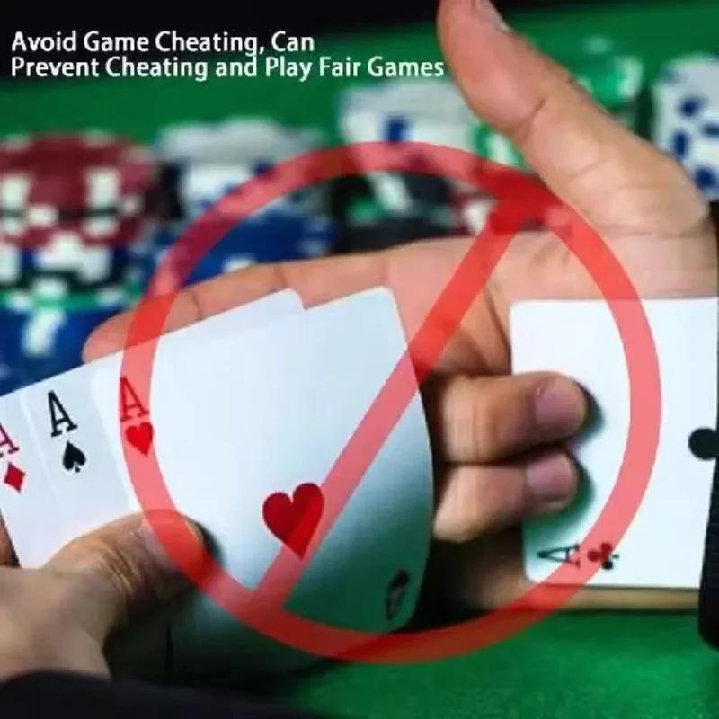Poker Hand Shuffler 2 deck Rack Snadné a jednoduché ruční míchání pro kasino Rodinná dovolená Vánoční večírek Fair Zábava