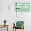 1Pcs Creative Light Shade Cloth Craft Lampshade Elegant Style Indoor Lamp Cover Decorative Table Lamp Shade Warm Room Lighting