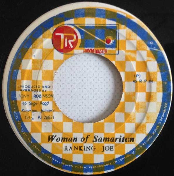 

7-дюймовая пластинка RANKING JOE Woman Of Samaritan NONE TR Groovemaster Ямайка Регги Ска Даб Б/у