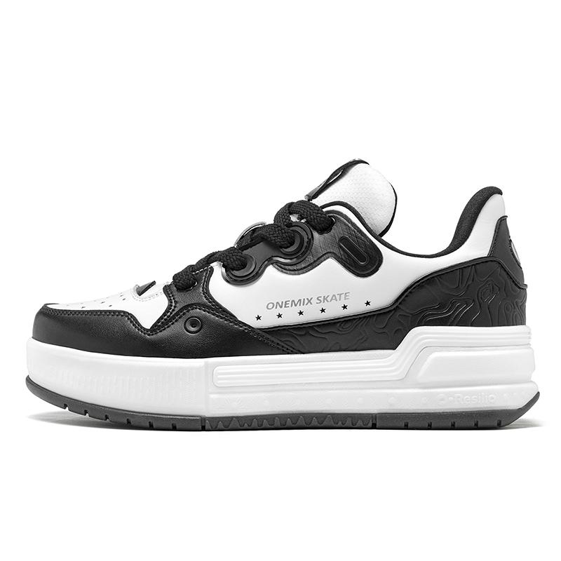 ONEMIX brettsko for menn og kvinner, pustende og støtdempende brødsko utendørs med tykk såle, allsidig og lett