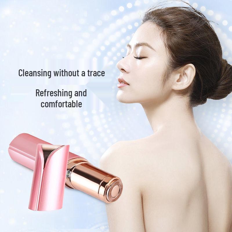 Electric Lipstick Shaver & Eyebrow Trimmer for Women - Multi-Use Personal Grooming Tool