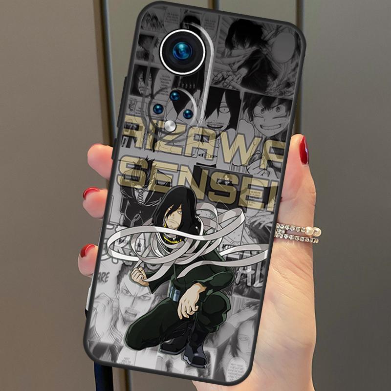 Aizawa Shouta My Hero Academia For Huawei P40 Lite P20 P30 Pro Nova 9 Nova 5T P Smart 2019 Case For Honor 50 8X 9X 10i