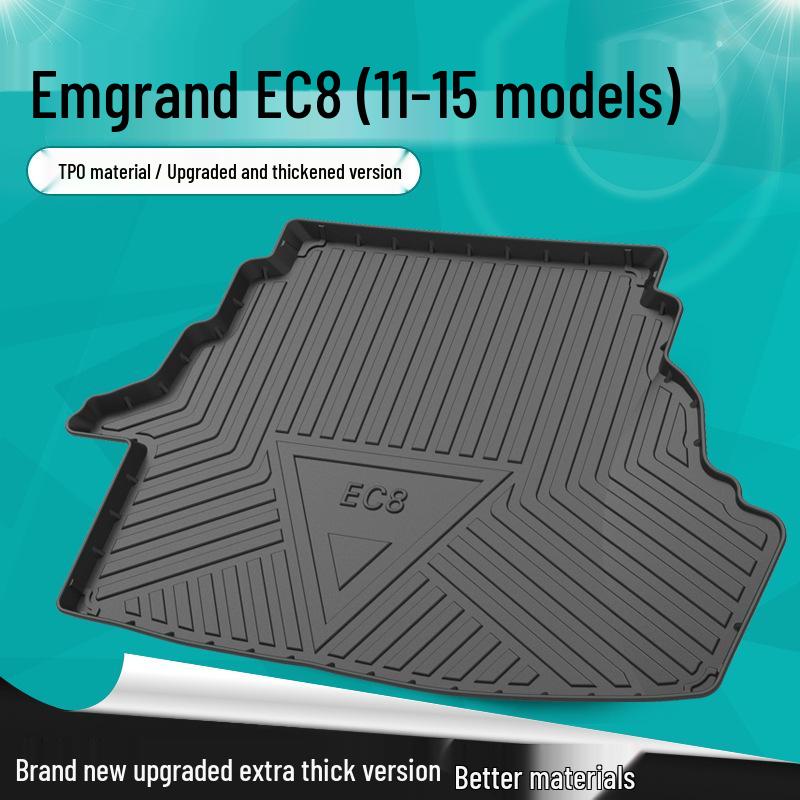 Suitable Trunk and Tailgate Mat for 21-Geely Emgrand S, New Emgrand GL, and 22-Million Model EC7 Rear Seat