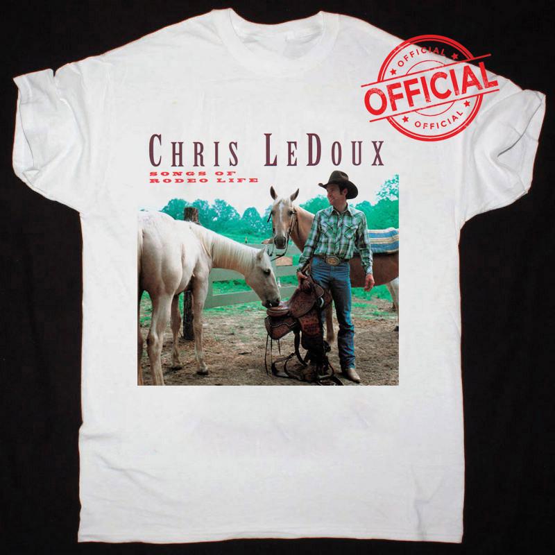 Chris LeDoux  Songs Of Rodeo Life White All Size Shirt Unisex T-Shirt XXXXL