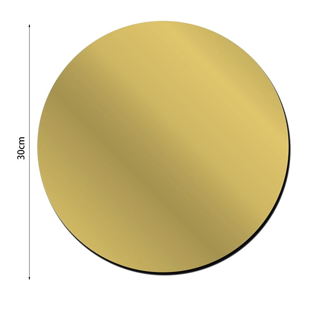 10-15CM Round Mirror Sticker Self-adhesive Bathroom Decorative 3D Acrylic Mirror Mural Decals Bedroom Living Room Art Home Decor