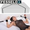 FESSELOX Restraints Set Bondage Restraint Bed Restraint Set Handcuffs Ankle Cuffs BDSM