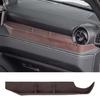 Dashboard Storage System not  Slip Silicone Tray Passenger Side dashboard Organizers Mat Quick Installation for Prado LC