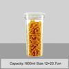 Plastic Vacuum Sealed Tank Electric Coffee Vacuum Container Kitchen Food Grains Candy Storage Box Fresh-Keeping Tea Canister