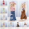 Fashion 30cm Doll In Costume Cloth Sweet 30cm Doll Dress Clothes 30cm Doll Dress Set  Bjd Doll