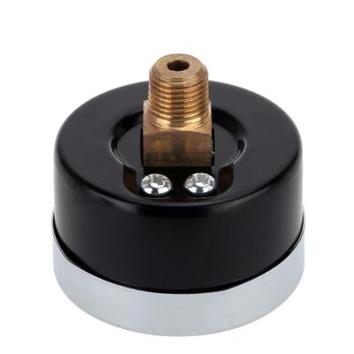 1 8  BSPT Air Compressor Hydraulic Pressure Gauge 0 60 PSI Back Mount 40mm Dial Plate
