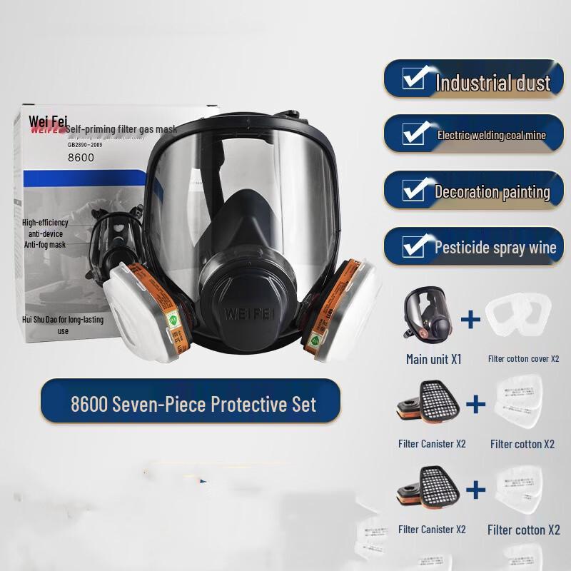 OLOMM Weifei 8600 Full Face Respirator