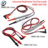 1111V 11A 11A Universal Multimeter Test Pen Leads Multimeter Probe Tester Kits 71cm/111cm Gold Plated Pure Copper Pen Wire