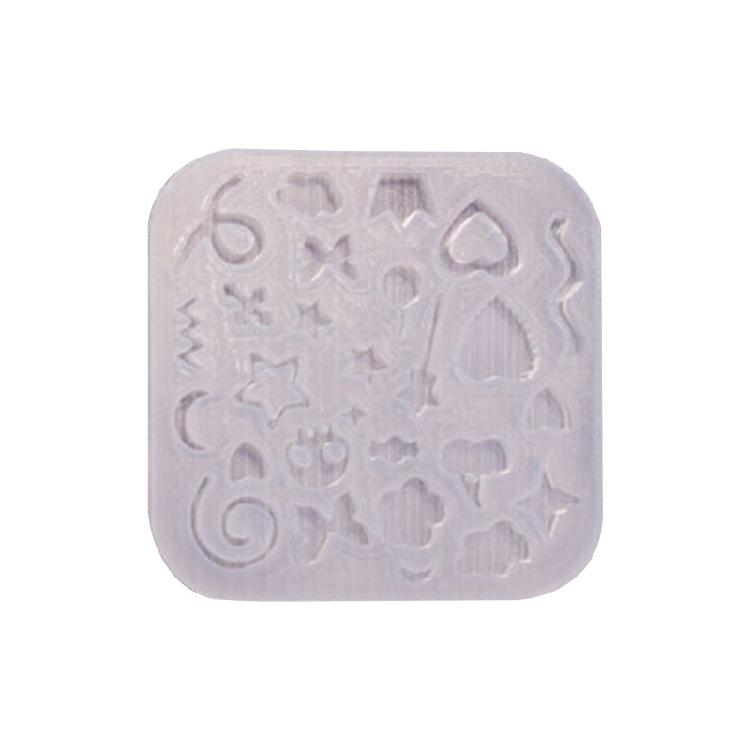

Silicone Epoxy Resin Quicksand Hollow Mold for Keychain Pendant Jewelry Making S