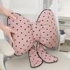 Bow Accent Pillow for Home And Office, Back Support Cushion Sofa Bed