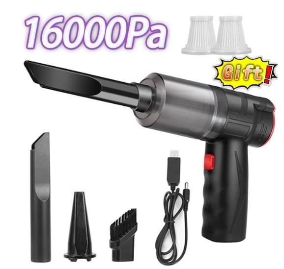 Car Wireless Vacuum Cleaner 29000Pa Wet Dry Vacuum Cleaner Cordless Handheld Auto Vacuum Home & Car Dual Use Vacuum Cleaner