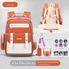 Cloud Schoolbag: Large Capacity, Lightweight Backpack for Grade 1-6 Boys & Girls