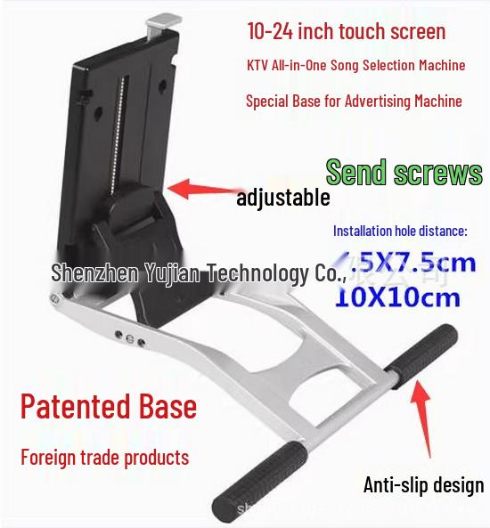 Foldable Adjustable Touchscreen Desktop Stand for LCD Monitors and Drawing Tablets