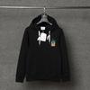 Casablanca Streetwear Hoodie Herren Oversized Lockerer Schnitt Baumwollfleece Pullover Urban Hip Hop