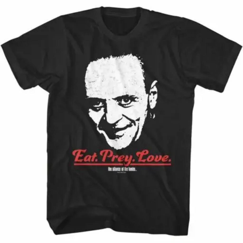 Silence of The Lambs Eat Prey Love Men's T-Shirt Hannibal Lecter