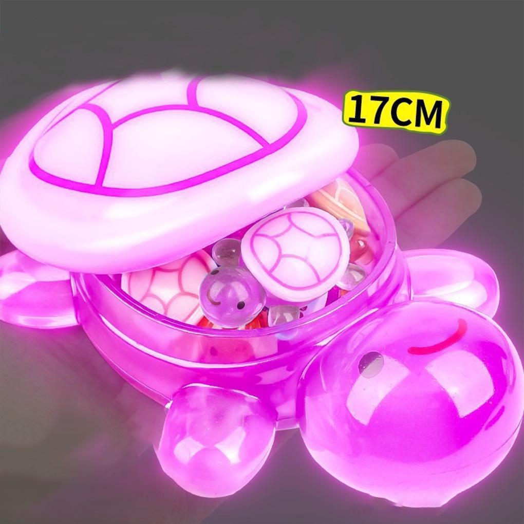 Cute Mini Turtle Sandbox Mini Animals Box For Toy Storage Mini Animals Turtles Night Glow Turtle Toy