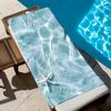 1pc Starfish Print Beach Towel Sun Protection Windproof Quick Dry Towel Portable Travel Blanket For Pool Camping Outdoor Vacatio