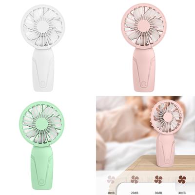 Handheld Fan Portable Fan Rechargeable Small Pocket Fan with 3 Speed USB Fan for Office Outdoor Indoor Pocket Fan