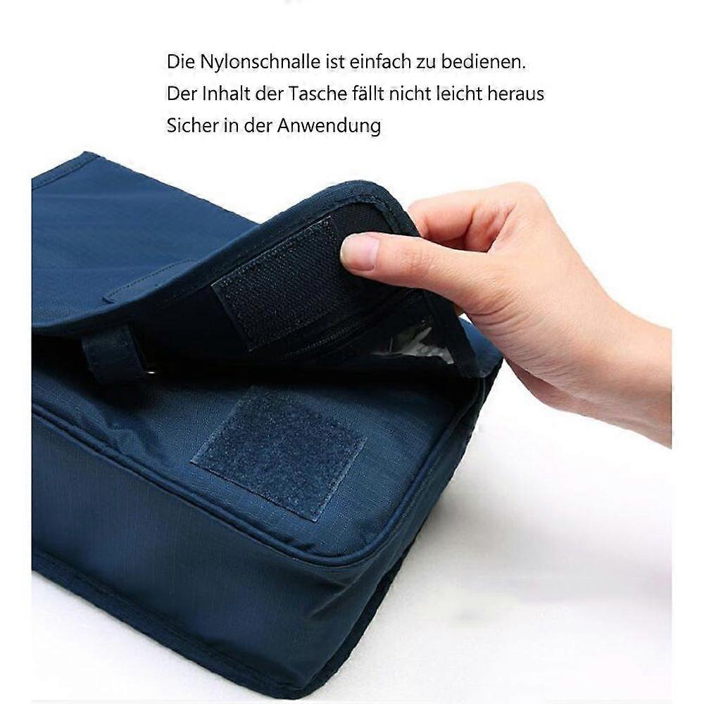 Hanging Toiletry Bag, Foldable Travel Toiletry Bag with Carry Handle, Multifunctional Toilet Bag, Space-Saving Cosmetic Bag, Wash Bag, Wash Bag for Me