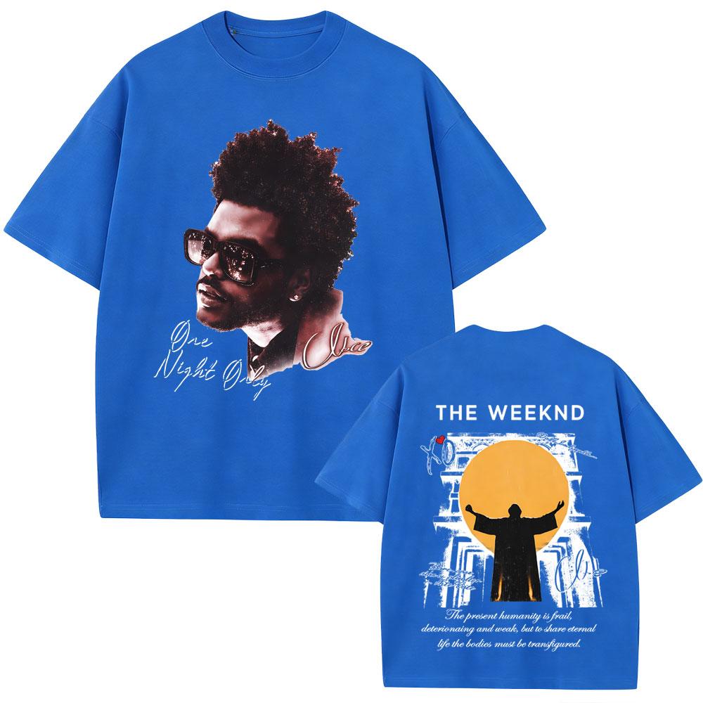 Rapper The Weeknd XO Tour 2026 T Shirt Unisex Women Hip Hop Fashion Pop Music Short Sleeve Tshirt Unisexs Casual Vintage Streetwear