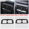 Capac Ventilație Aer Condiționat Spate Mașină Accesorii din Oțel Inoxidabil Pentru Toyota RAV4 XA50 2024 Hibrid