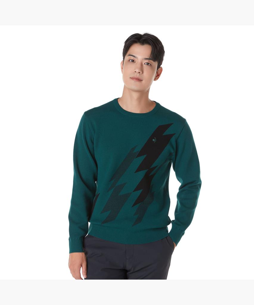 LECOQ GOLF Men'S Thunderbolt Sweater (Gp321Mkp95)