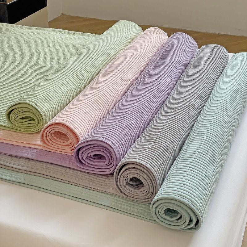 Four Season Universal Cotton Clip Cotton Bed Cover Single Piece New Thickened Bed Sheet