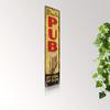 Retro Metal Wall Art for Home Office Beer Bar Decor