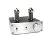 FX-AUDIO-TUBE-04J [Silver] Vacuum Tube Hybrid Integrated Amplifier with Vacuum Tube and Digital Amplifier IC
