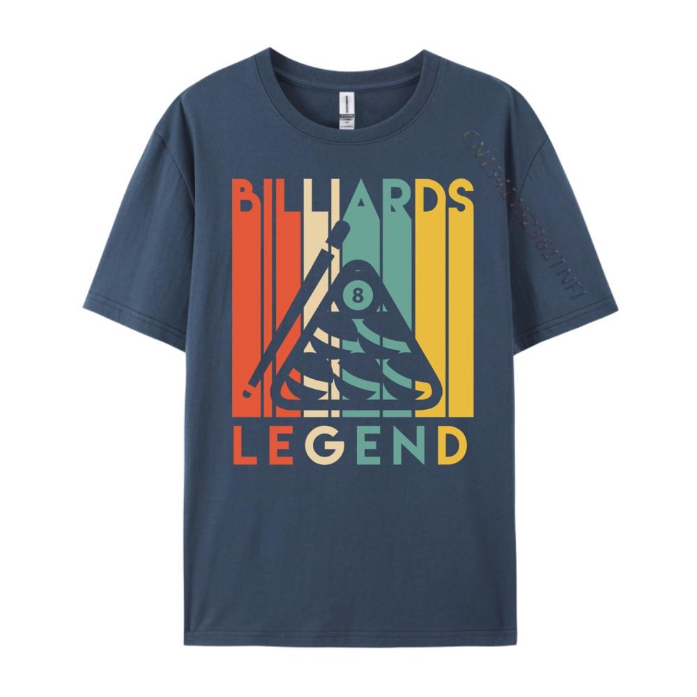 Cool Billiards Legend Vintage T Shirts Funny Gifts Birthday 3XL Men Clothing Luxury Clothes Men Party