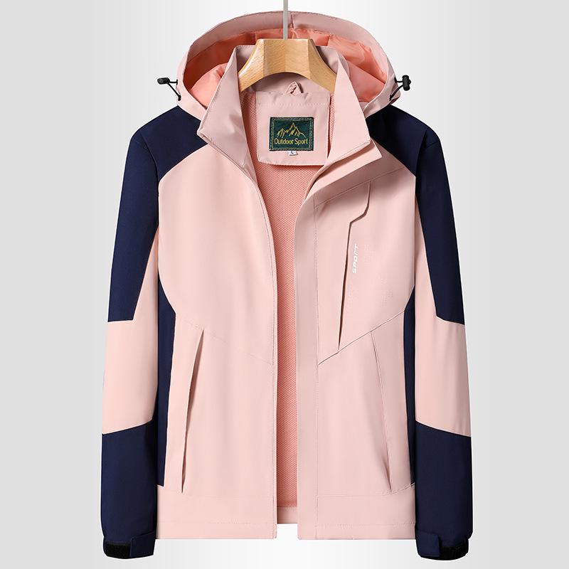 Unisex Waterproof Windproof Rain Jacket for Spring/Autumn - Lightweight Outdoor Travel & Mountaineering Coat