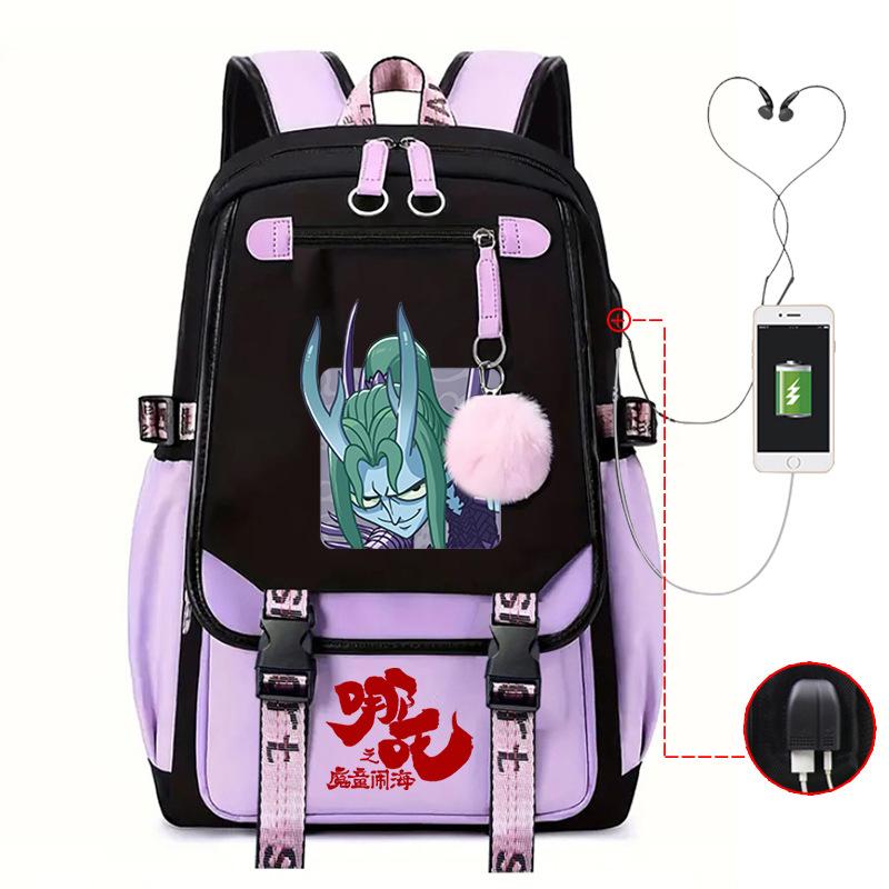 Movie Shengong Leopard Shiji Empress Cartoon School Bag Primary and Secondary School School Bag Large Capacity Campus Versatile Leisure Backpack