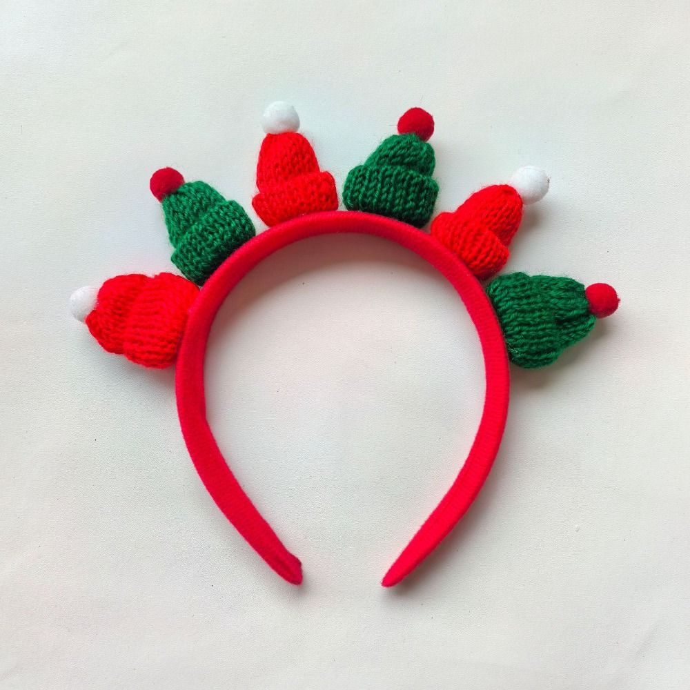 New Year Christmas Hairband Xmas Merry Christmas Hair Hoop Christmas Hat Headband  Holiday Decor