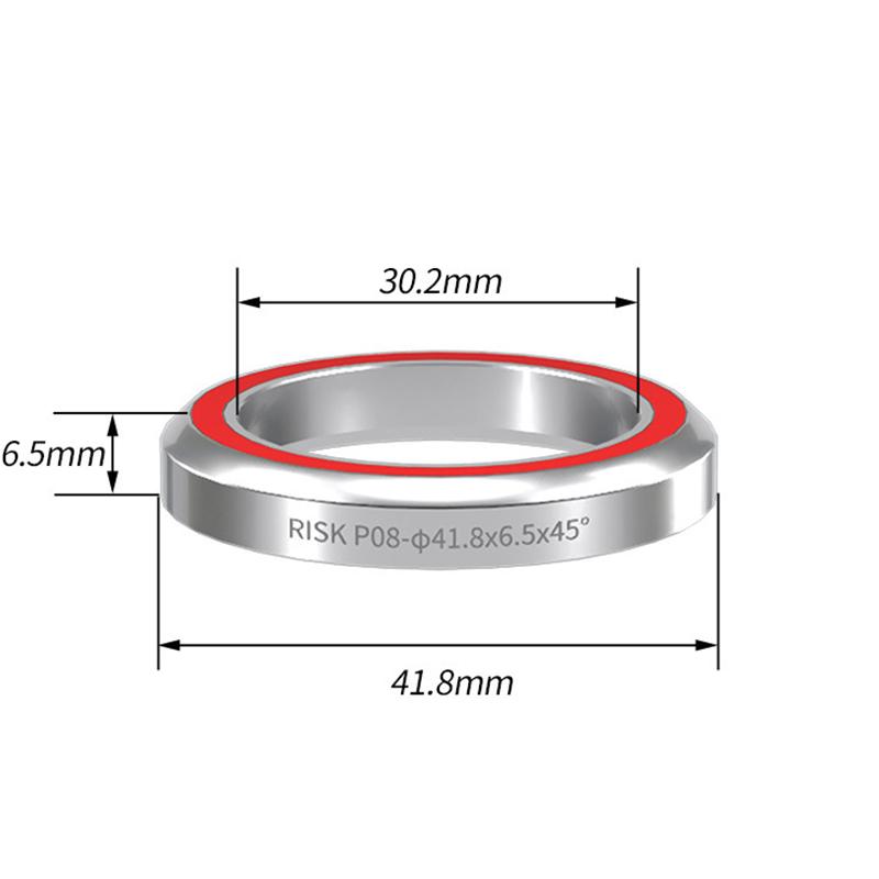 28.6, 44mm, 30mm, 40mm, 41/41.8/47/49/52mm Bike Repair Bearings, Mountain Bike Steel Bearing Headset Accessories