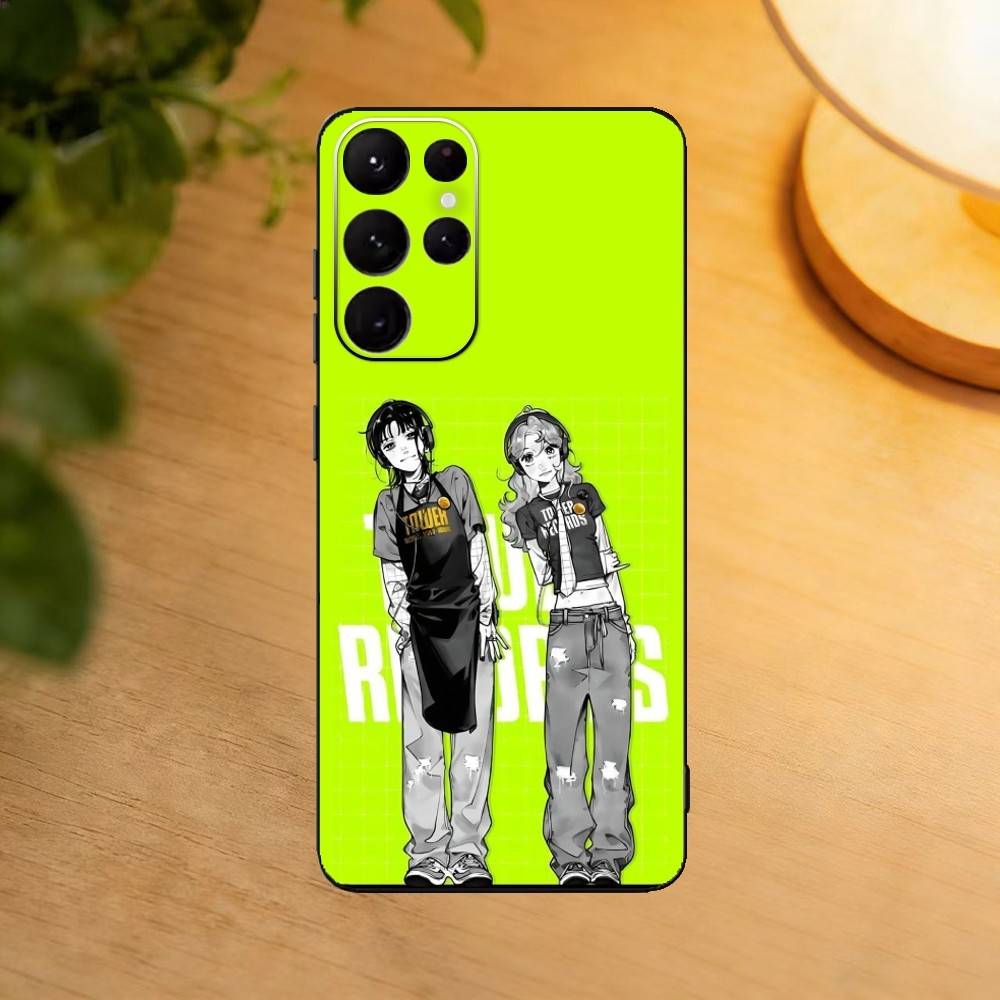 Aya Osawa Mitsuki Koga MitsuAya Phone Case For Samsung S25,24,23,22,30,21,10,9,Ultra,Plus,Lite Soft Black Case