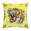 Tiger Head Embroidered Pillow Cover American Retro High Quality Cushion Cover Pillows Decor Home