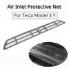 Lufteinlass Schutz Abdeckung für Tesla Modell 3 Y Insekten-proof Net Front Stamm klimaanlage Abdeckung Ansauggitter sauber Filter