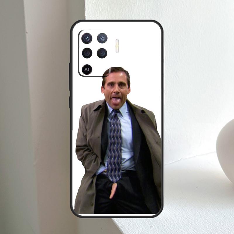 The Office Michael Scott For OPPO A74 A54 A94 A17 A57 A15 A16 A76 A96 A18 A38 A58 A78 A98 A40 A60 A80 A5 A6 Pro Case