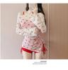 Korean Style Bow Bikini Cover-Up Set for Women – Sun Protection Swimwear