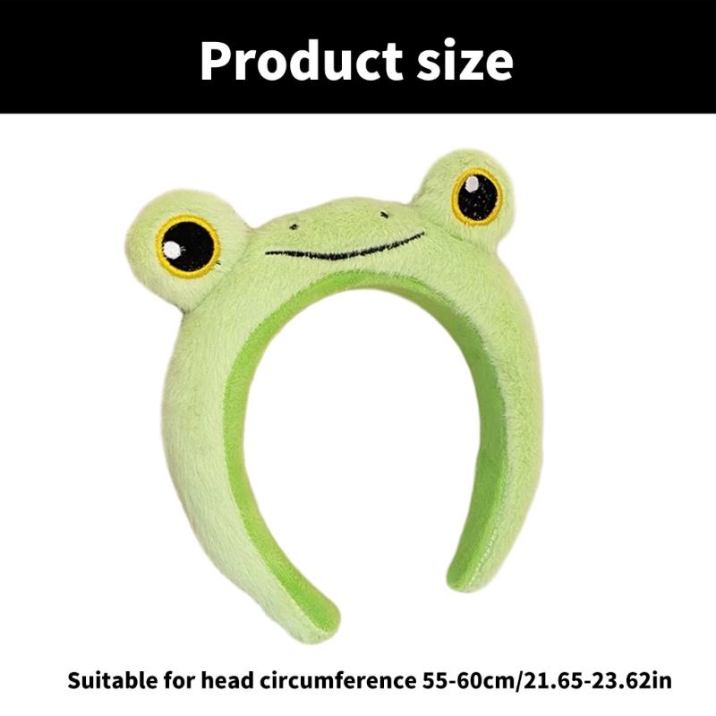 Lovely Plush Headband Cartoon Hairhoop Female Girl Face Washing Hairband Birthday Gathering Headpiece Party Accessories