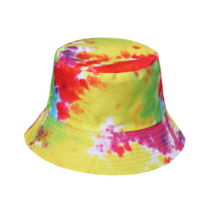 And Womens Mens Summer Sun Hat Sun Hat Ink Tiedye Fishermans Basin Hat