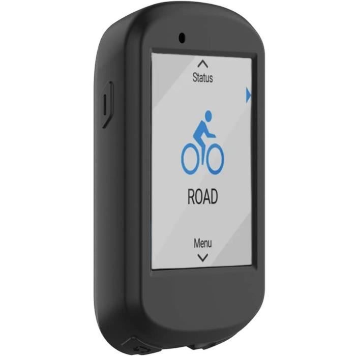Coque pour Garmin Edge 830 - Phonillico® - Silicone Souple - Protection Noir - Mixte - GPS Vélo