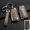 Alloy Auto Key Fob Cover Case Fit For Great Wall Haval Series Hover Series Wingle 5 6 H3 H5 H6 Series H1 Series H3 C30 C50 M4 3Buttons Housing Bag