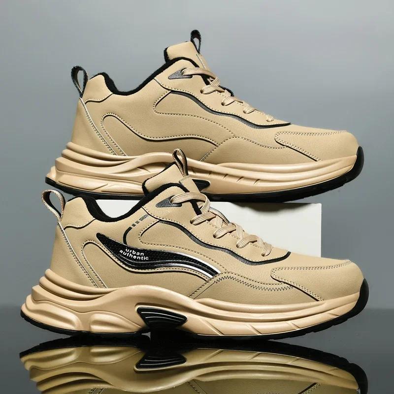 Men boots 2024 New Winter Slippers Warm Men Shoes Waterproof Non-Slip Plush Sneakers Male tenis shoes Boots Men Sneakers Winter
