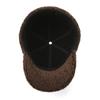 Pu hat male winter father grandfather thermal hat thickened thermal leather hat old man ear protection cap