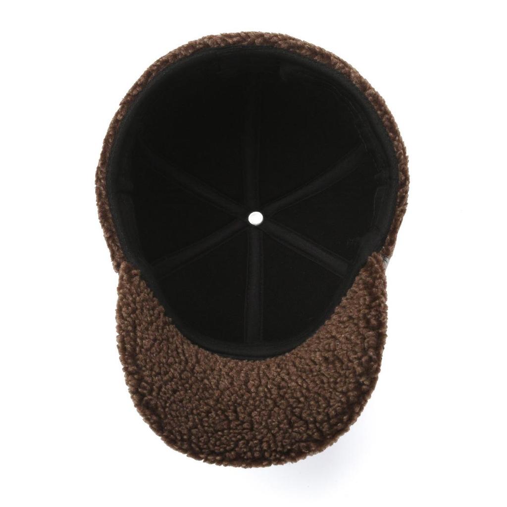 Pu hat male winter father grandfather thermal hat thickened thermal leather hat old man ear protection cap